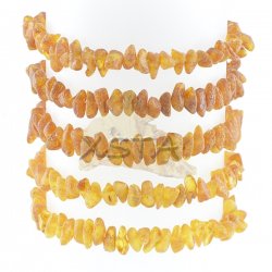 Baltic amber natural raw bracelet